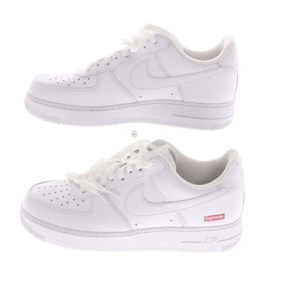 ■ ナイキ×シュプリーム NIKE×Supreme スニーカー シューズ CU9225-100 靴 AIR FORCE 1 LOW SP メンズ 28.0cm ホワイト 箱付き 未使用