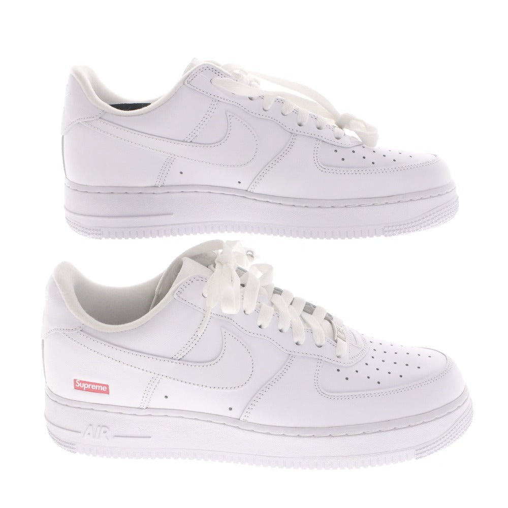 ■ ナイキ×シュプリーム NIKE×Supreme スニーカー シューズ CU9225-100 靴 AIR FORCE 1 LOW SP メンズ 28.0cm ホワイト 箱付き 未使用