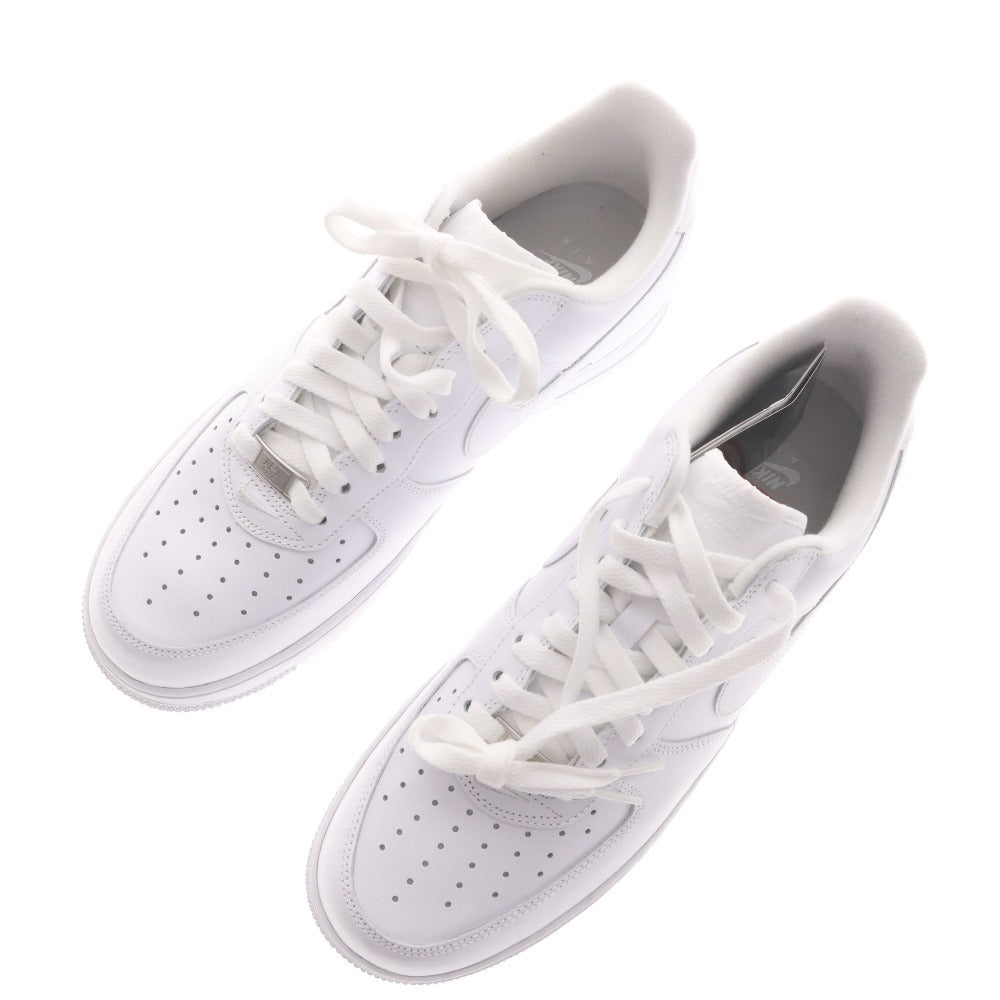 ■ ナイキ×シュプリーム NIKE×Supreme スニーカー シューズ CU9225-100 靴 AIR FORCE 1 LOW SP メンズ 28.0cm ホワイト 箱付き 未使用