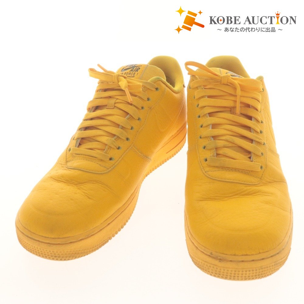 ■ ナイキ スニーカー 靴 Nike Air Force 1 '07 Pro-Tech WP University Gold 防水 FB8875-700 紐 メンズ 28cm ゴールド風イエロー