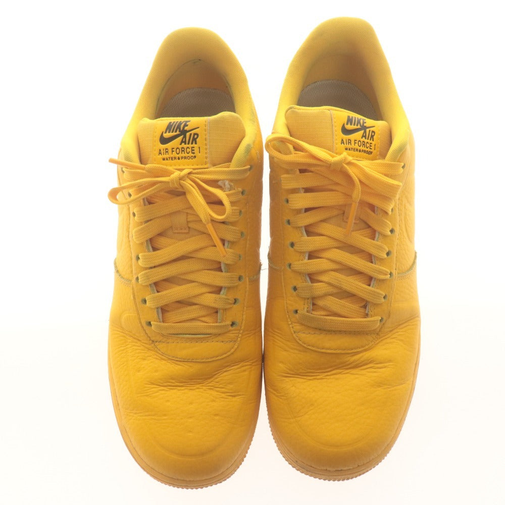 ■ ナイキ スニーカー 靴 Nike Air Force 1 '07 Pro-Tech WP University Gold 防水 FB8875-700 紐 メンズ 28cm ゴールド風イエロー