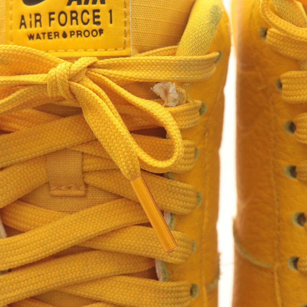 ■ ナイキ スニーカー 靴 Nike Air Force 1 '07 Pro-Tech WP University Gold 防水 FB8875-700 紐 メンズ 28cm ゴールド風イエロー