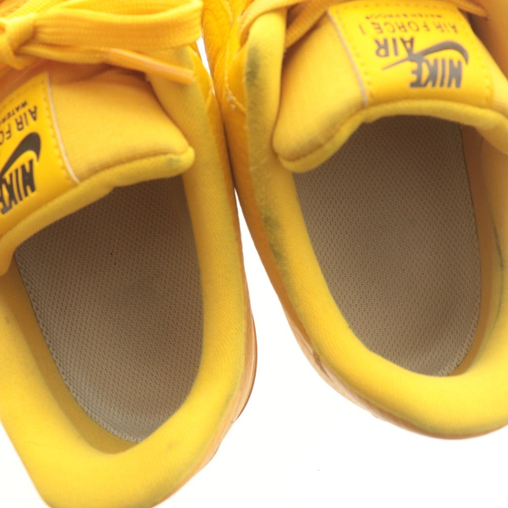 ■ ナイキ スニーカー 靴 Nike Air Force 1 '07 Pro-Tech WP University Gold 防水 FB8875-700 紐 メンズ 28cm ゴールド風イエロー