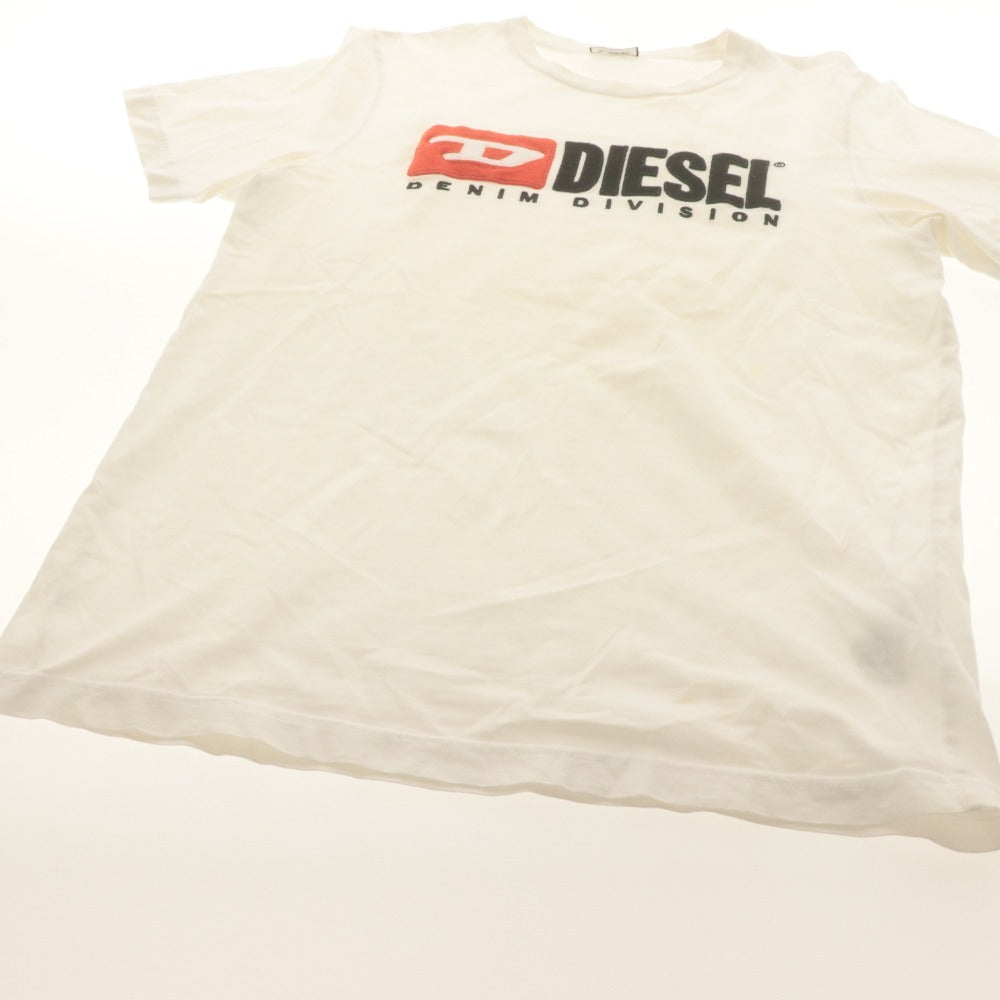 ■ DIESEL ディーゼル ロゴTシャツ 半袖 トップス DENIM DIVISION メンズ M 白