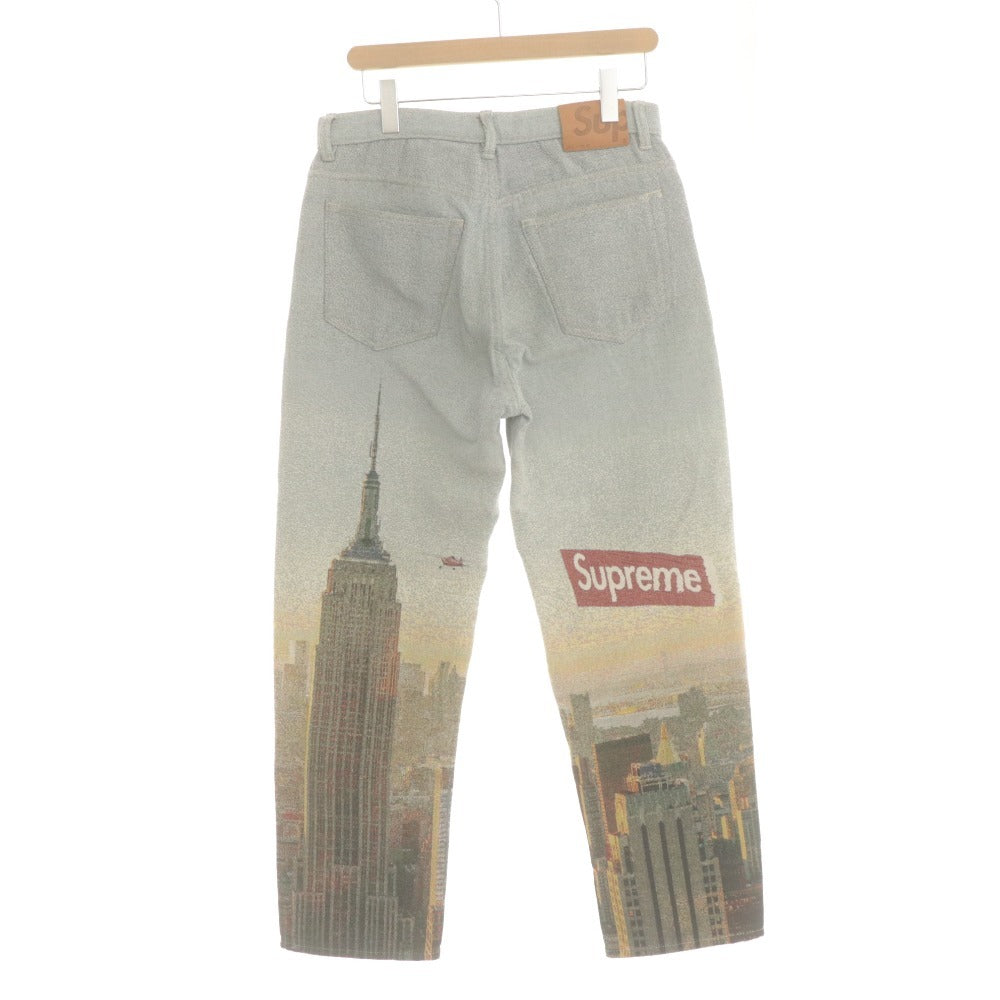■ シュプリーム SUPREME ジーンズ Aerial Tapestry Regular Jean 20AW/FW 2020年 デニムパンツ ボトムス メンズ 30 (M相当) ライトブルー