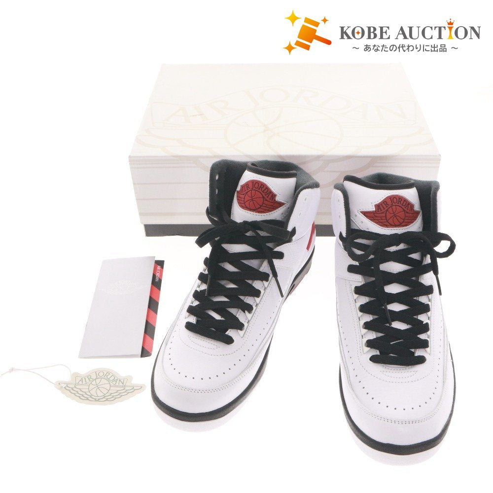 ■ NIKE ナイキ スニーカー シューズ 靴 AIR JORDAN 2 RETRO エアジョーダン2 レトロ DX2454 106 メンズ 28.0cm ホワイト 箱付き 未使用