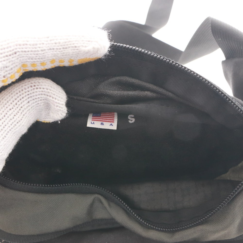 ■ GREGORY グレゴリー ウエストポーチ バック 鞄 ファスナー ポケット メンズ S カーキグレー系 ブラック系