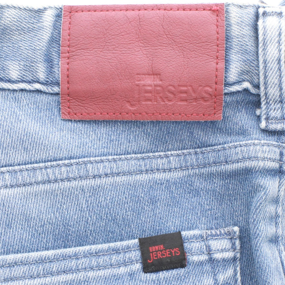 ■ EDWIN Jeans Pants Bottoms Jerseyt ER22-166 Zipper Pockets Men's M Navy New with Tags