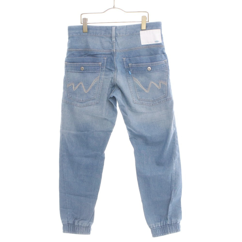 ■ EDWIN Jeans Pants Bottoms JERSEYS ERWP7C Cool Model Zipper Pockets Men's M Navy Unused