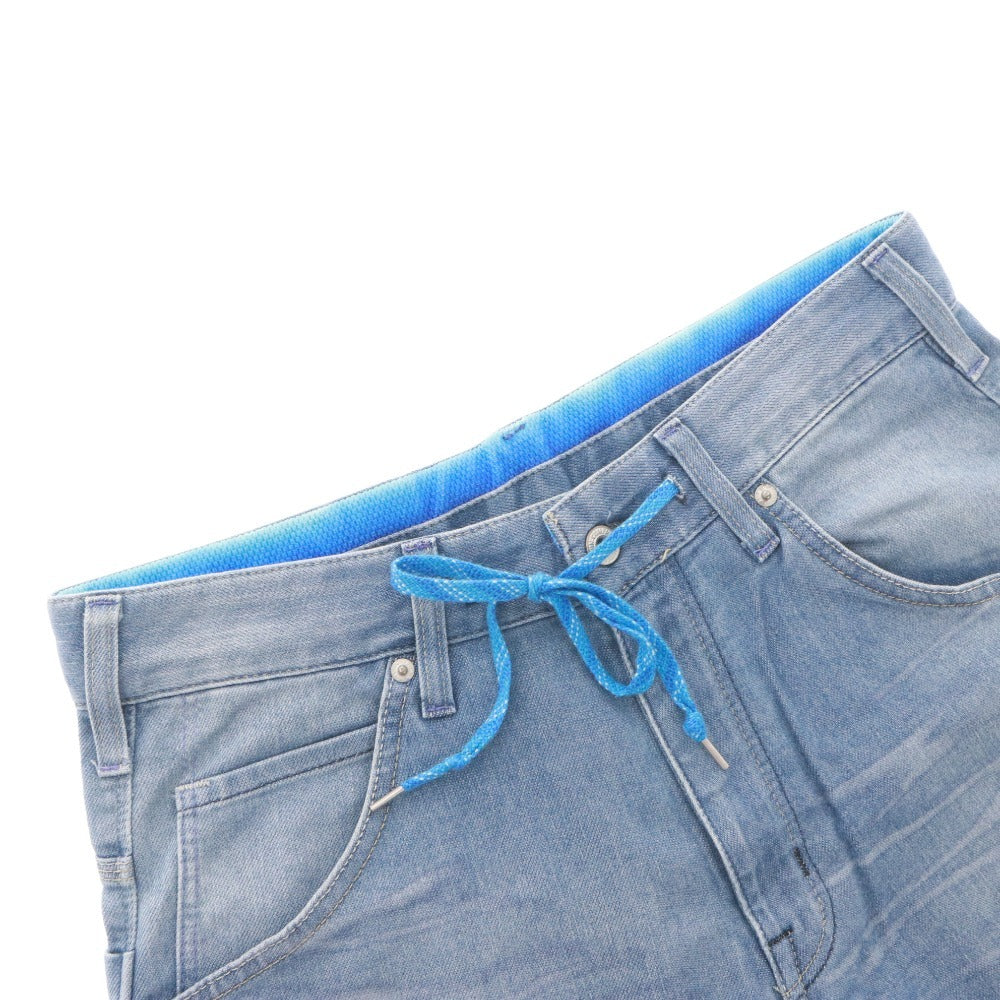 ■ EDWIN Jeans Pants Bottoms JERSEYS ERWP7C Cool Model Zipper Pockets Men's M Navy Unused