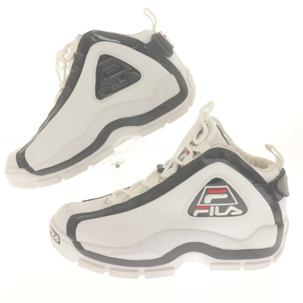 ■ FILA フィラ スニーカー シューズ 靴 1BM00569-125 GL グラントヒル II ハイカット メンズ 28.0cm ホワイト 箱付き 未使用