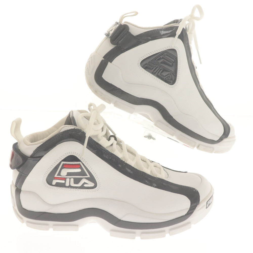 ■ FILA フィラ スニーカー シューズ 靴 1BM00569-125 GL グラントヒル II ハイカット メンズ 28.0cm ホワイト 箱付き 未使用