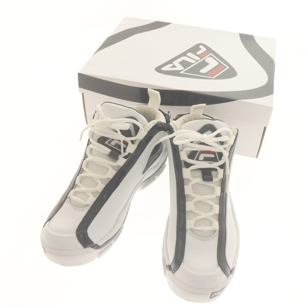■ FILA フィラ スニーカー シューズ 靴 1BM00569-125 GL グラントヒル II ハイカット メンズ 28.0cm ホワイト 箱付き 未使用