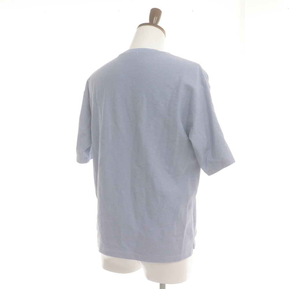 ■ ラコステ × ビューティ&ユース Tシャツ 半袖 トップス 別注 EXCLUSIVE EDITION ロゴワッペン メンズ US S （M～Lサイズ相当）ブルー系