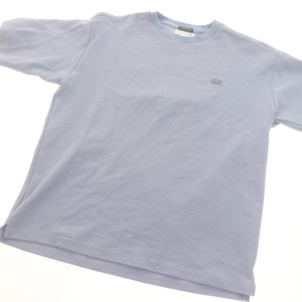 ■ ラコステ × ビューティ&ユース Tシャツ 半袖 トップス 別注 EXCLUSIVE EDITION ロゴワッペン メンズ US S （M～Lサイズ相当）ブルー系