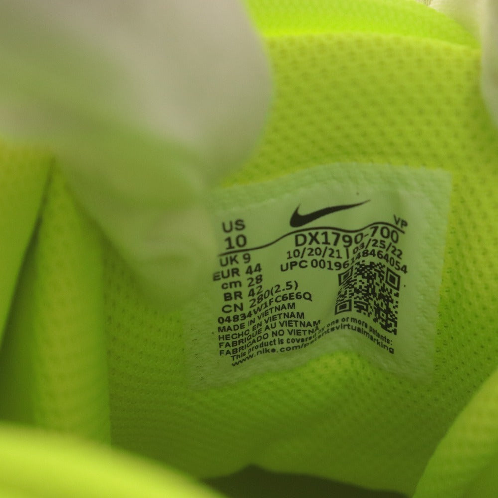 ■ NIKE ナイキ スニーカー DX1790-700 靴 エア モア アップテンポ 96 モアテン メンズ 28cm ボルト イエロー系 付属品付き 未使用