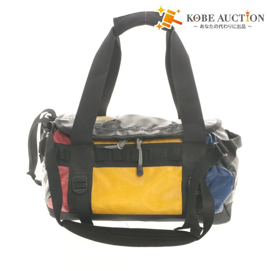 ■ THE NORTH FACE ノースフェイス ボストンバッグ ショルダーバッグ 鞄 ファスナー マジックテープ 旅行鞄 メンズ マルチカラー