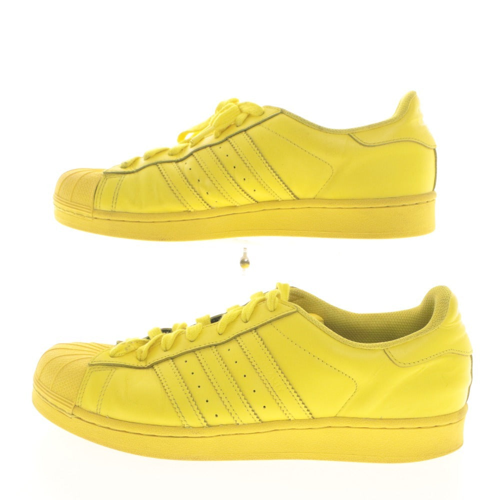 ■ adidas アディダス スニーカー シューズ 靴 Superstar Supercolor Pack S41837 紐 メンズ 28.0cm イエロー 箱付き