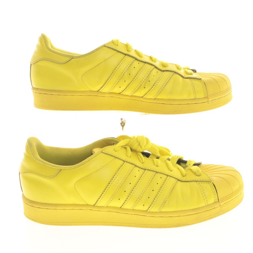 ■ adidas アディダス スニーカー シューズ 靴 Superstar Supercolor Pack S41837 紐 メンズ 28.0cm イエロー 箱付き