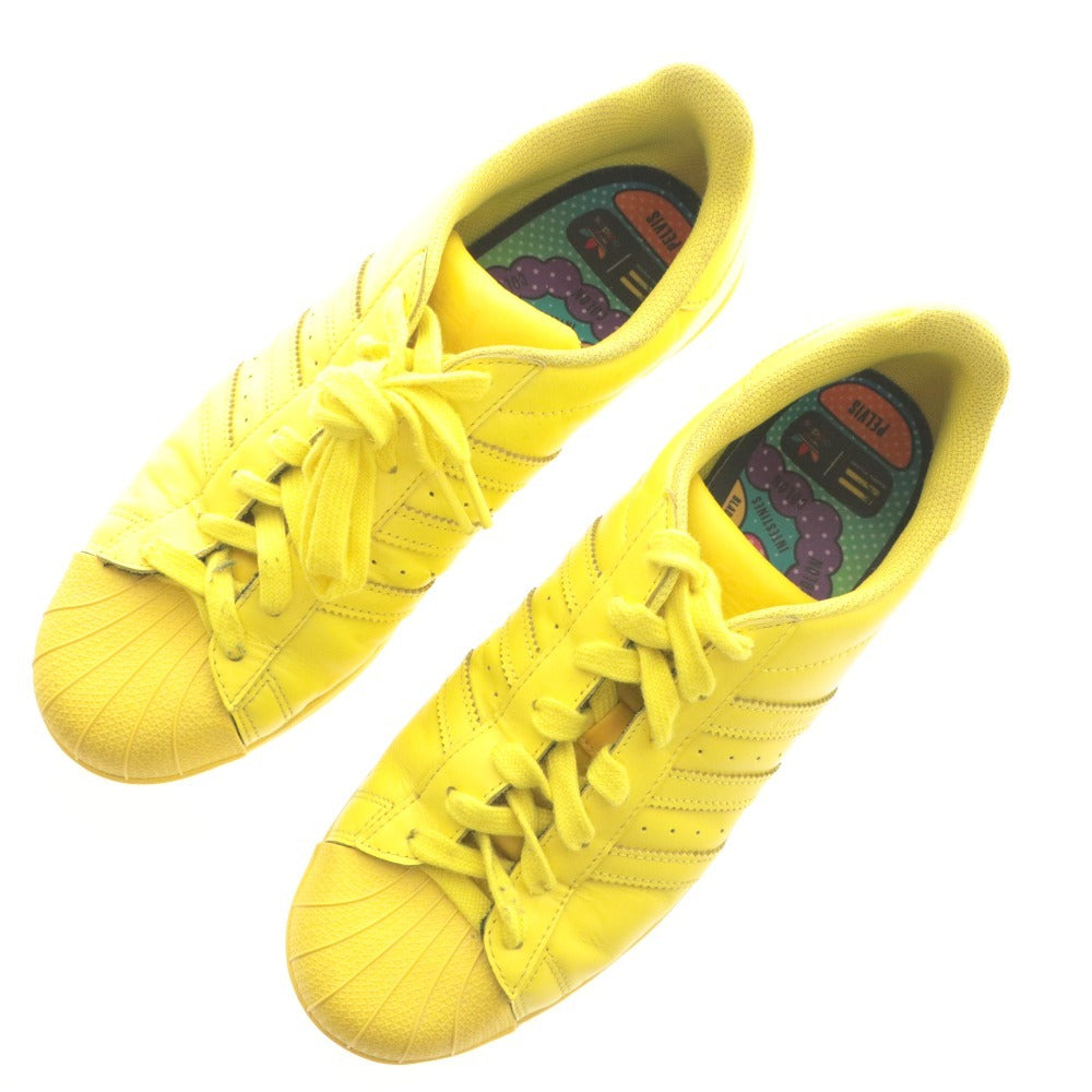 ■ adidas アディダス スニーカー シューズ 靴 Superstar Supercolor Pack S41837 紐 メンズ 28.0cm イエロー 箱付き