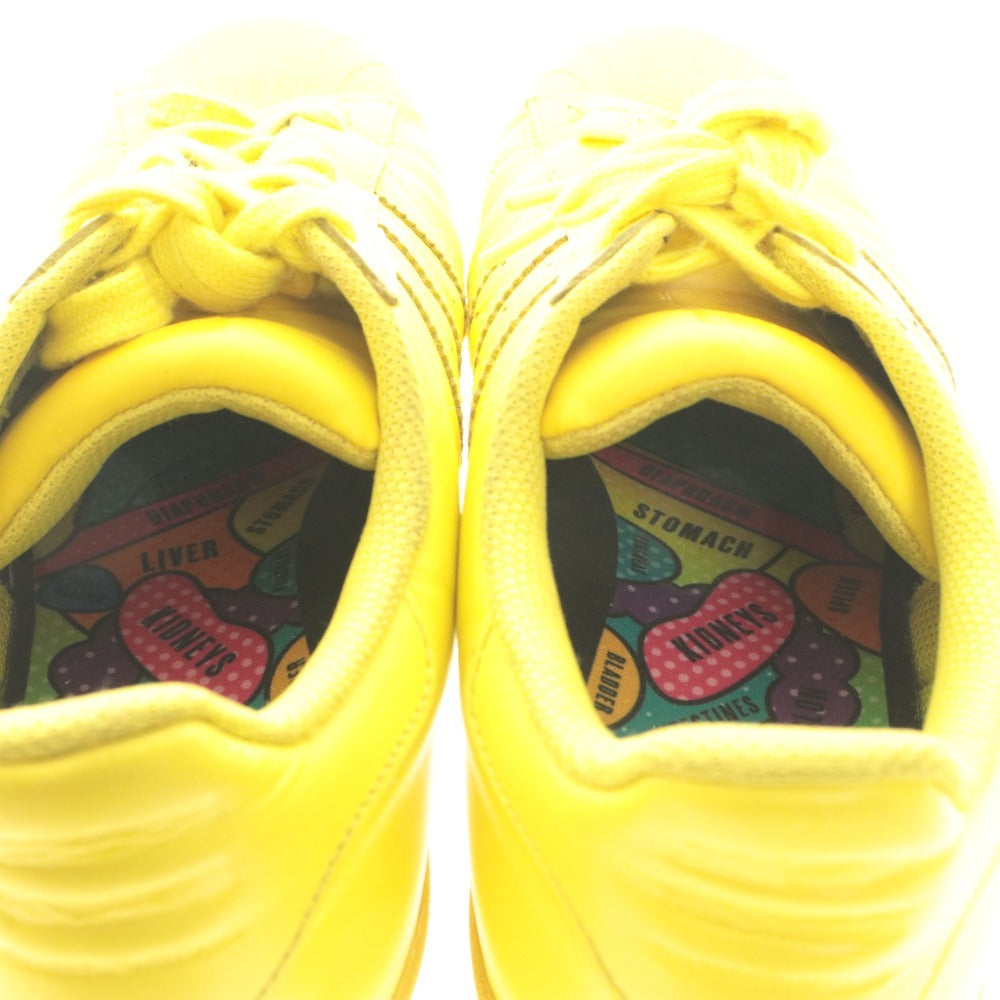 ■ adidas アディダス スニーカー シューズ 靴 Superstar Supercolor Pack S41837 紐 メンズ 28.0cm イエロー 箱付き