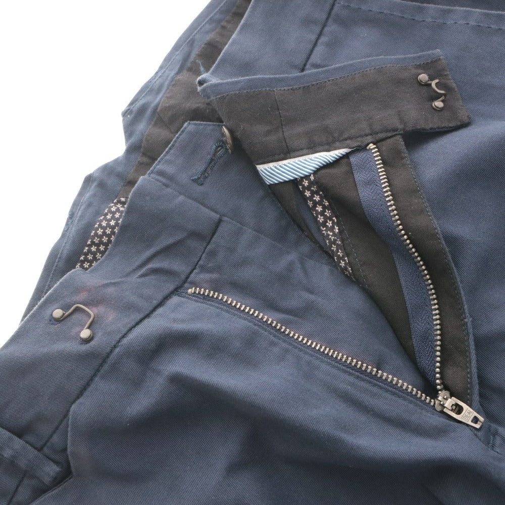 ■ DIESEL ディーゼル パンツ ボトムス ファスナー ポケット 無地 メンズ 32 ネイビー系