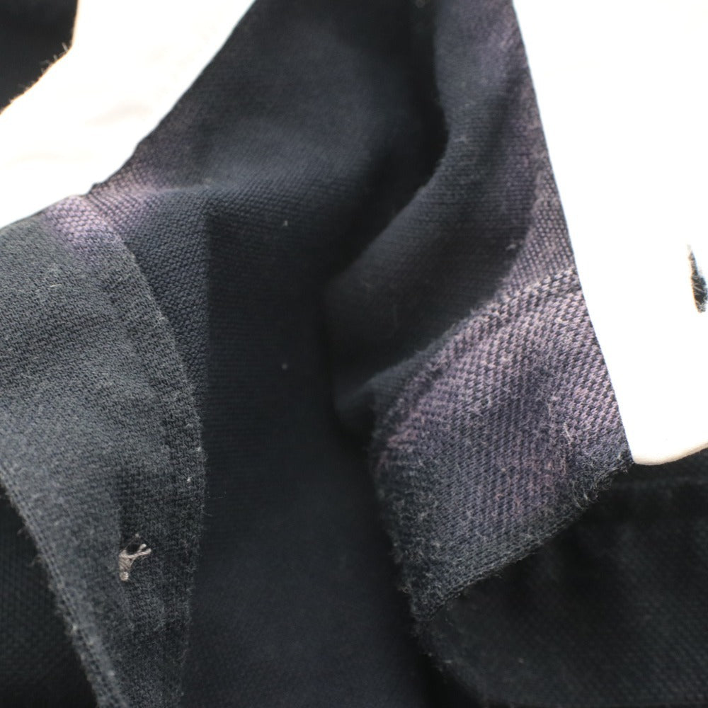 ■ FRED PERRY × BEAMS フラッドペリー ビームス シャツ トップス 襟 半袖 ボタン ワンポイント メンズ S ブラック系