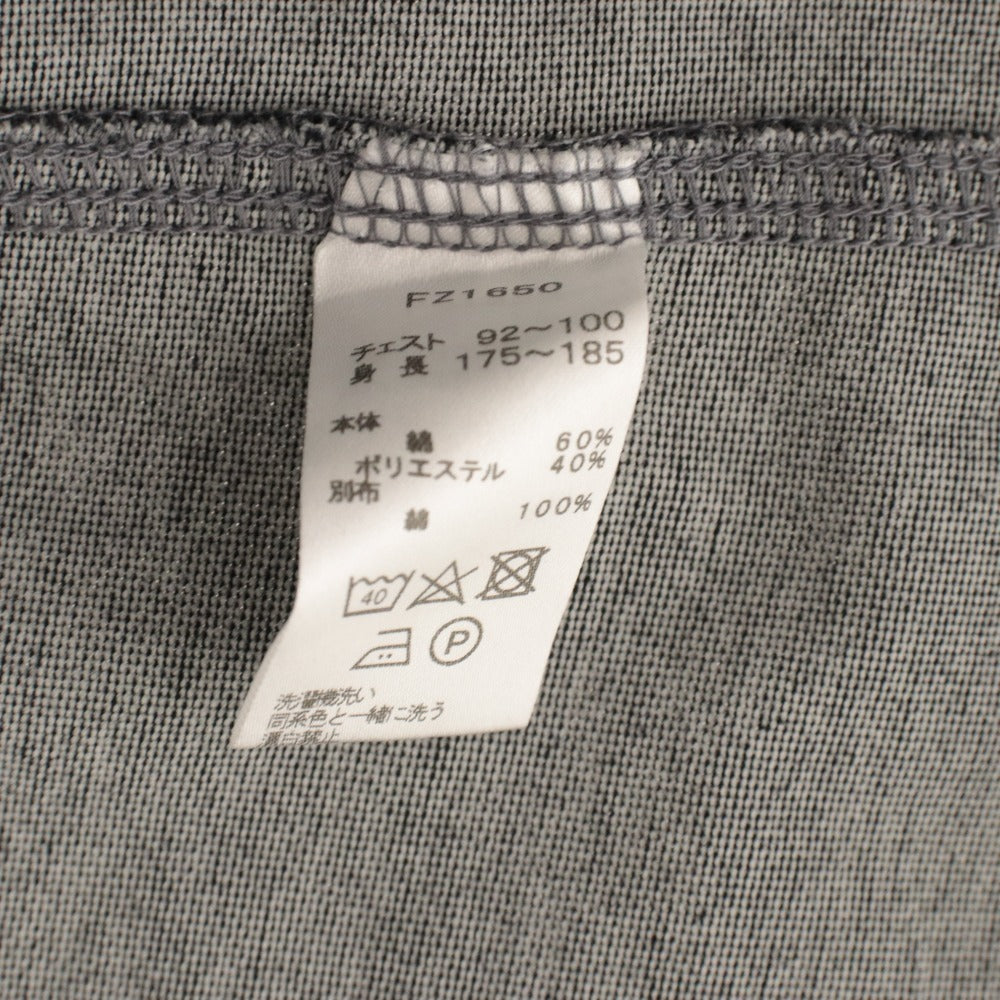 ■ FRED PERRY × BEAMS フラッドペリー ビームス シャツ トップス 襟 半袖 ボタン ワンポイント メンズ M グレー系