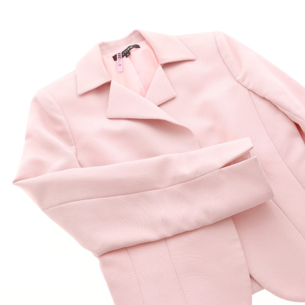 ■ SAVIEM Women's Suit Set (Jacket, Dress, Outerwear, Bottoms) Size 9, Pink Beige