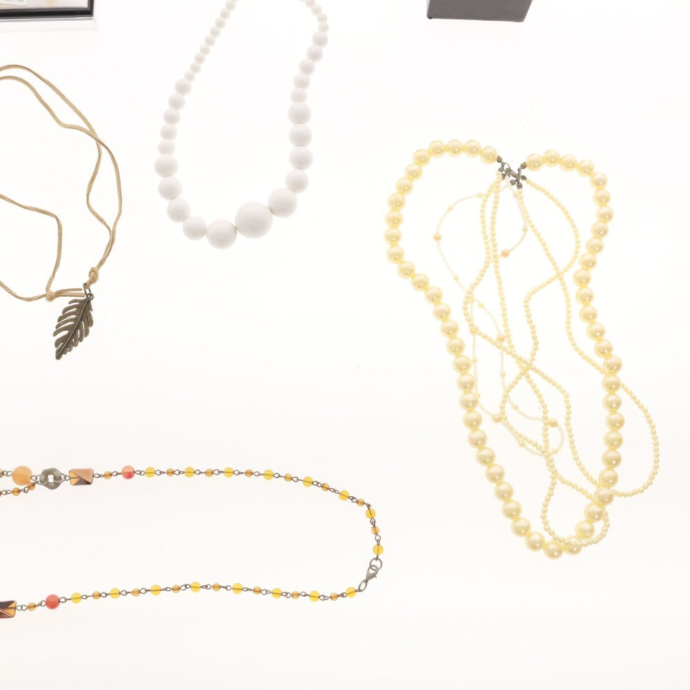 ■ アクセサリー 27点セット まとめ売り ネックレス ブローチ イヤリング ピアス カフス ネクタイピン 等 箱付き含む