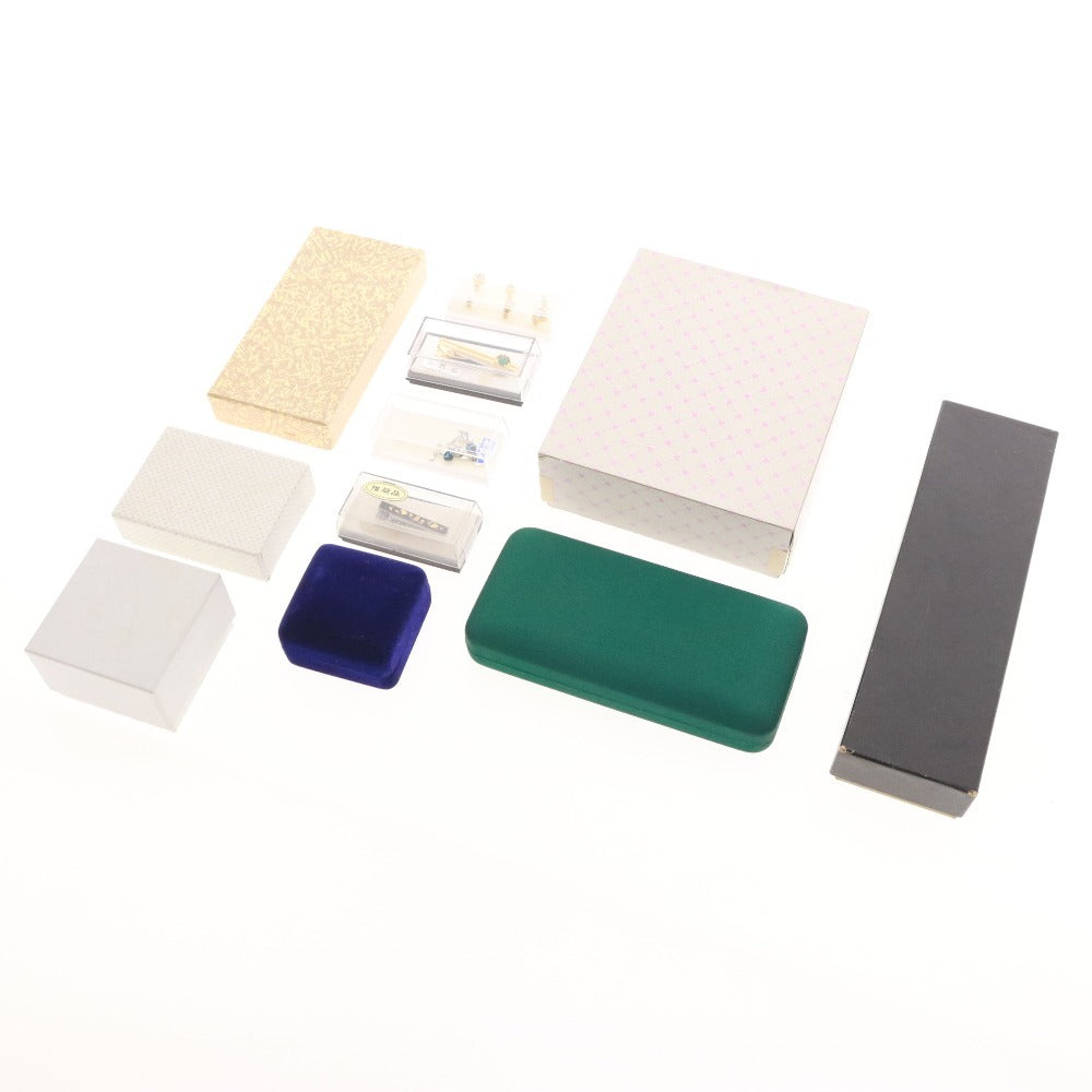 ■ アクセサリー 27点セット まとめ売り ネックレス ブローチ イヤリング ピアス カフス ネクタイピン 等 箱付き含む