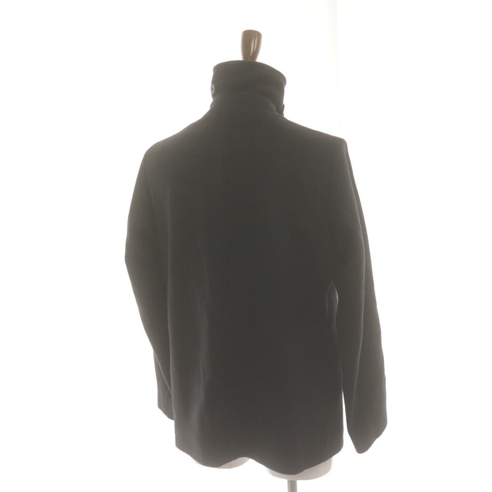 ■ MACKINTOSH マッキントッシュ Pコート ジャケット 長袖 アウター ウール混 メンズ 38 ブラック