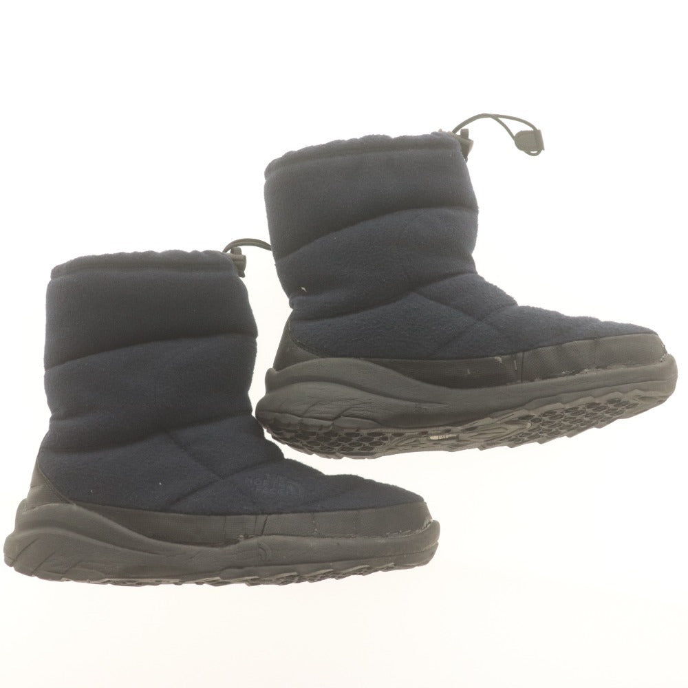 ■ THE NORTH FACE ノースフェイス ブーツ NF51371 靴 ヌプシ ブーティー ウール レディース 23.0cm ネイビー