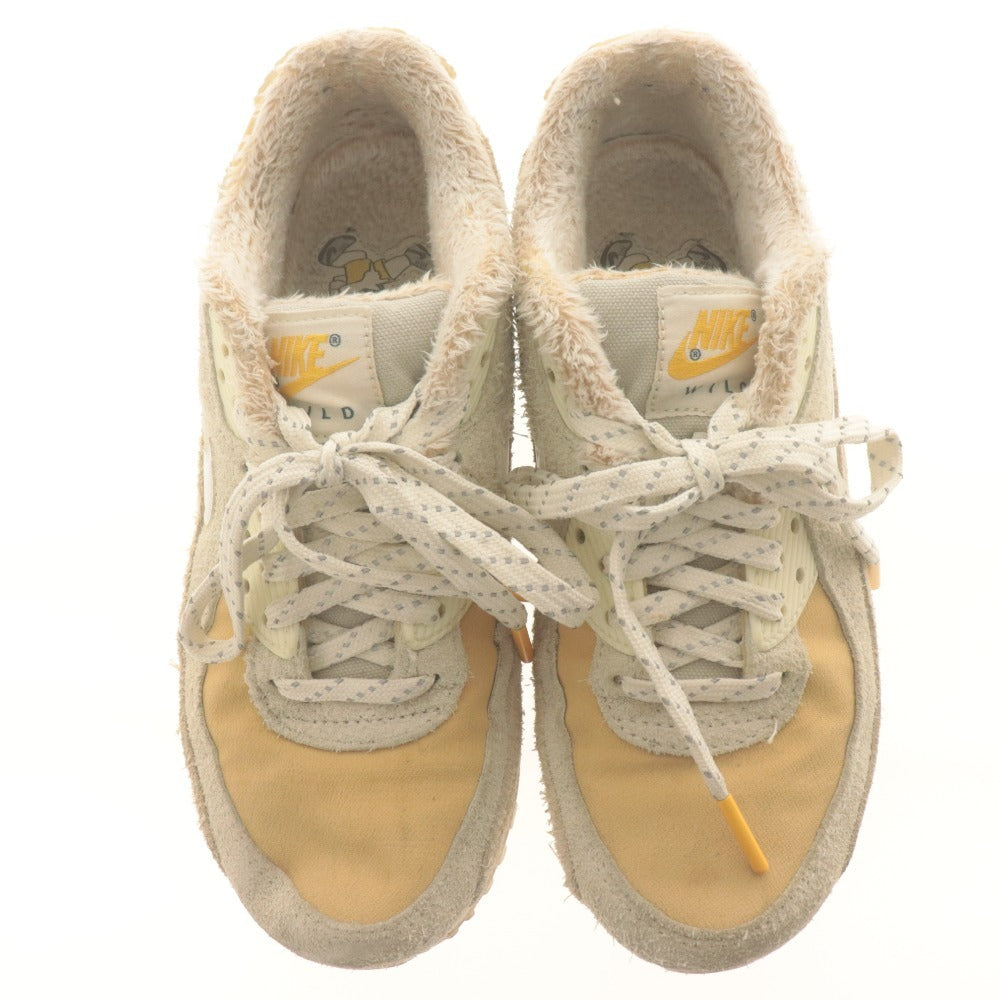 ■ NIKE ナイキ スニーカー シューズ DC5271-737 靴 WMNS AIR MAX 90 レディース 23.0cm ベージュ系 イエロー