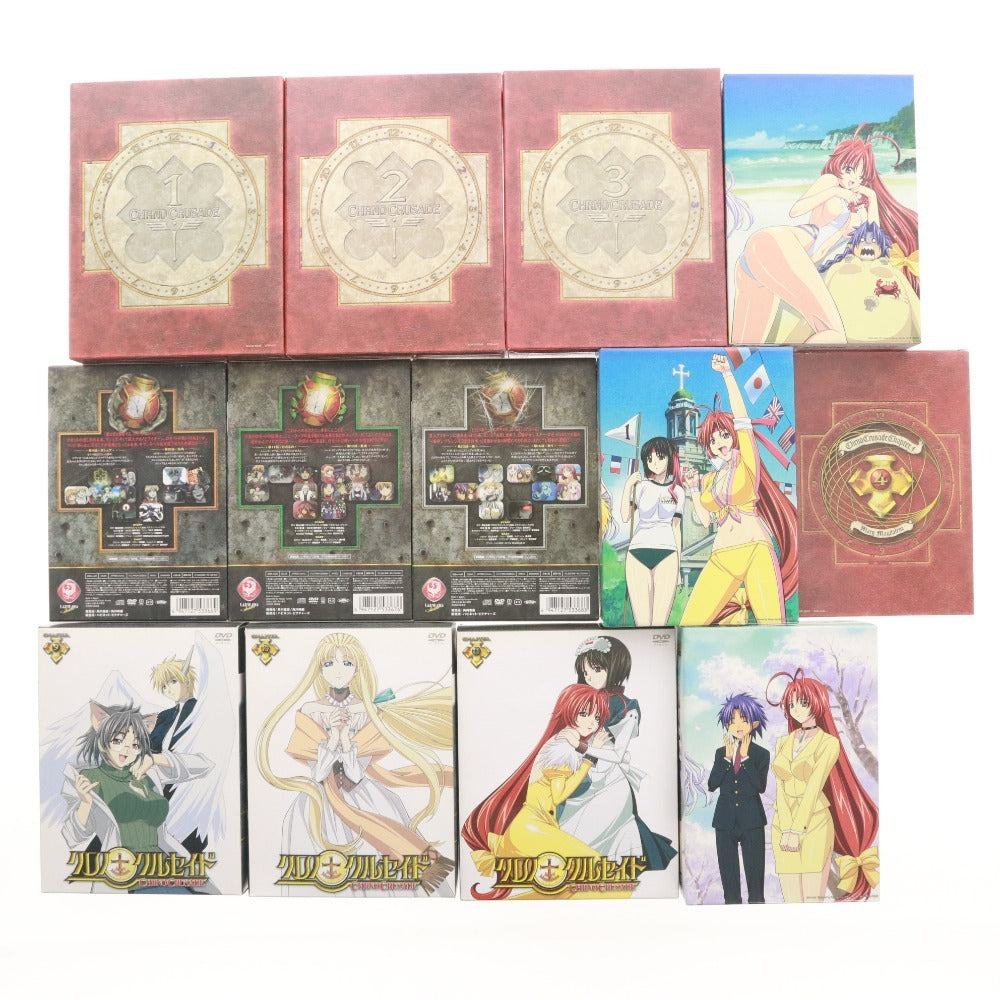 ■ クロノクルセイド DVD 全12巻 セット まとめ売り 初回限定版 ケース 特典 アニメ 付属品付き