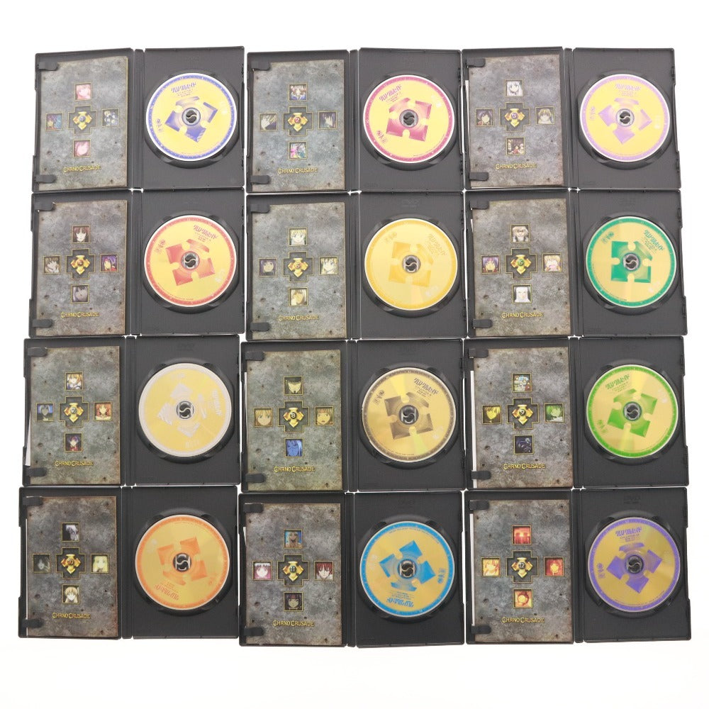 ■ クロノクルセイド DVD 全12巻 セット まとめ売り 初回限定版 ケース 特典 アニメ 付属品付き