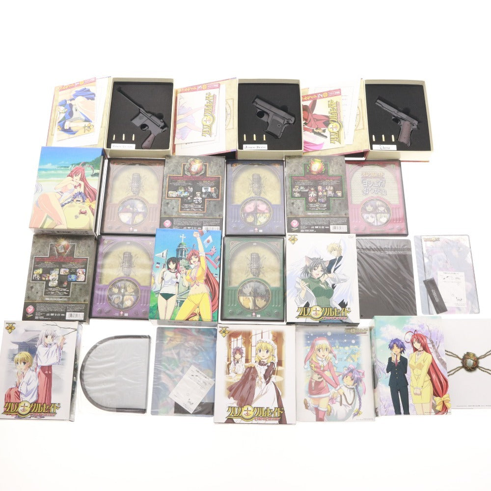 ■ クロノクルセイド DVD 全12巻 セット まとめ売り 初回限定版 ケース 特典 アニメ 付属品付き