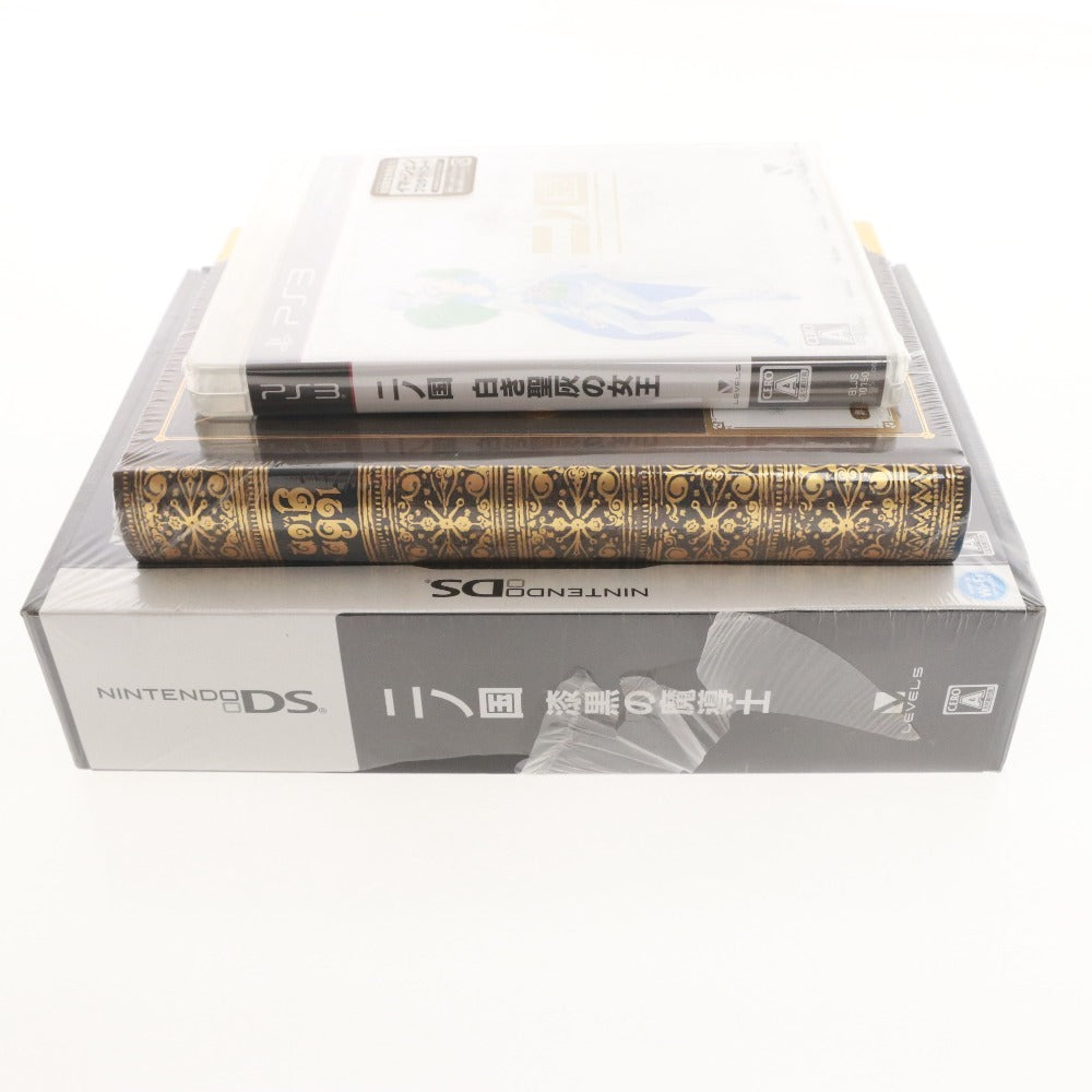 ■ 任天堂 DS ソフト 二ノ国 漆黒の魔導士 PS3 ソフト 白き聖灰の女王 早期購入者特典付き 3点セット まとめ売り 未開封