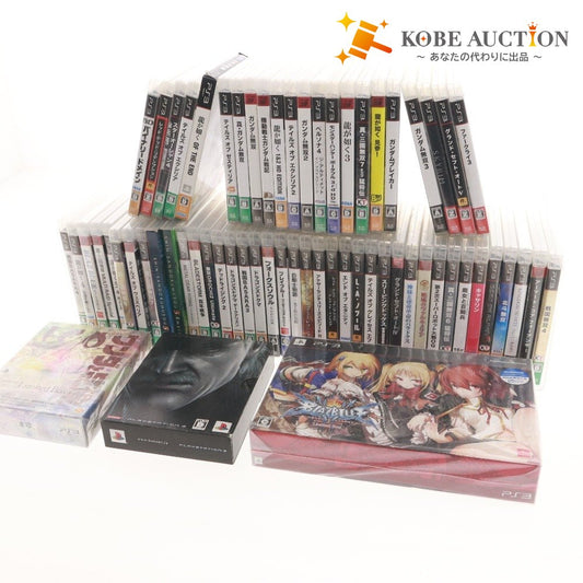 ■ PlayStation 3 ソフト 64本 セット まとめ売り グランドセフトオート レッドデッドリデンプション 三国無双 等 箱付き 未開封含む