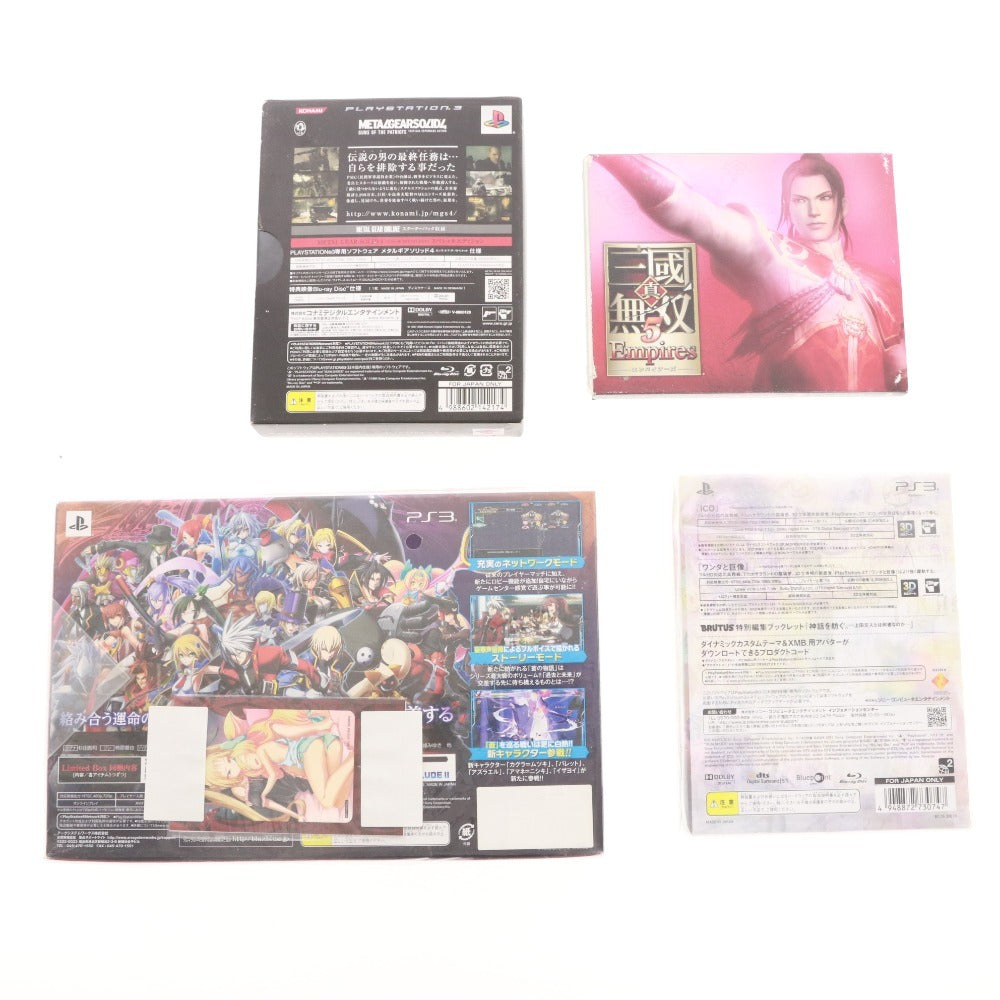 ■ PlayStation 3 ソフト 64本 セット まとめ売り グランドセフトオート レッドデッドリデンプション 三国無双 等 箱付き 未開封含む