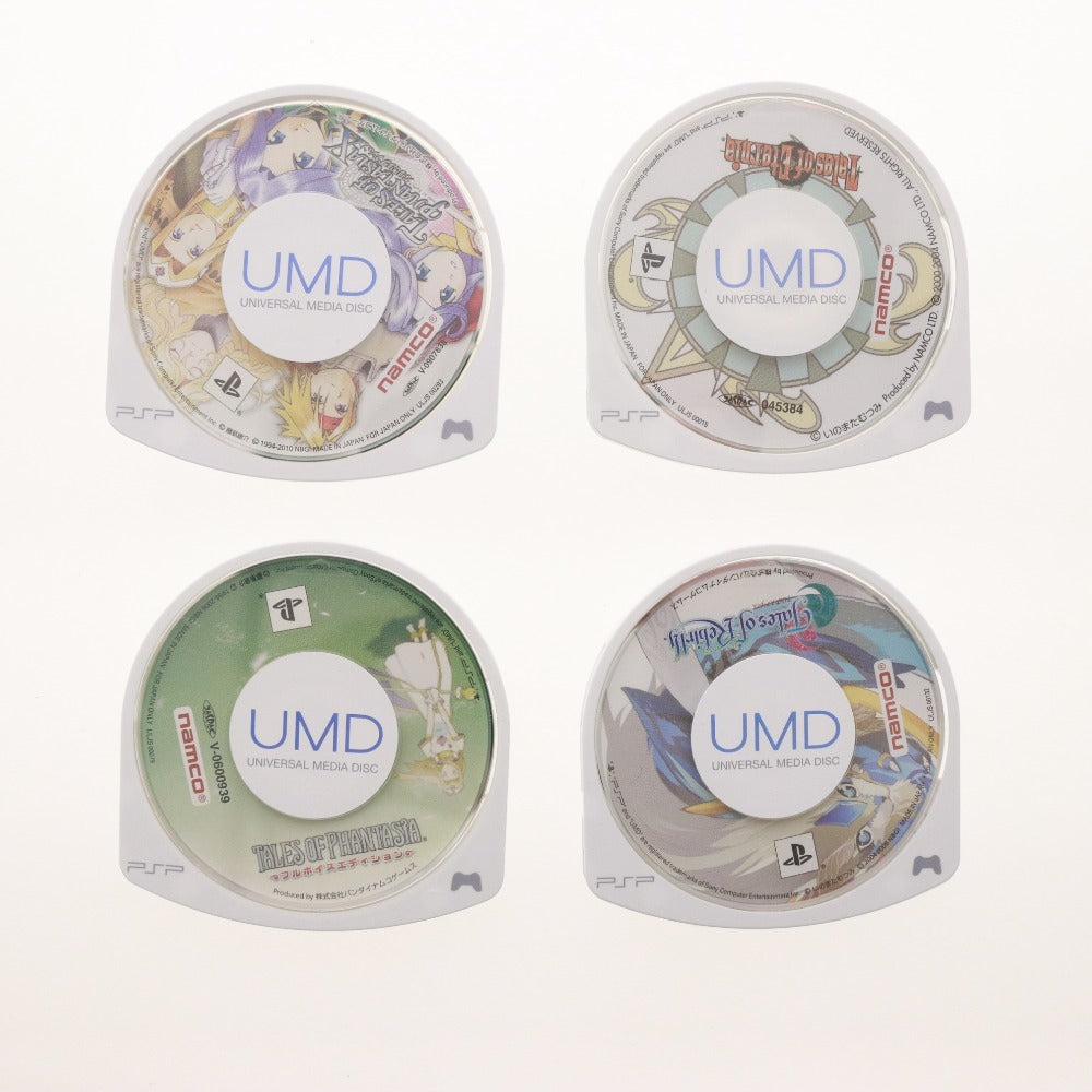 ■ PlayStation Portable PSP ソフト テイルズ シリーズ 8本セット まとめ売り リバース エターニア ファンタジア 等 ケース付き