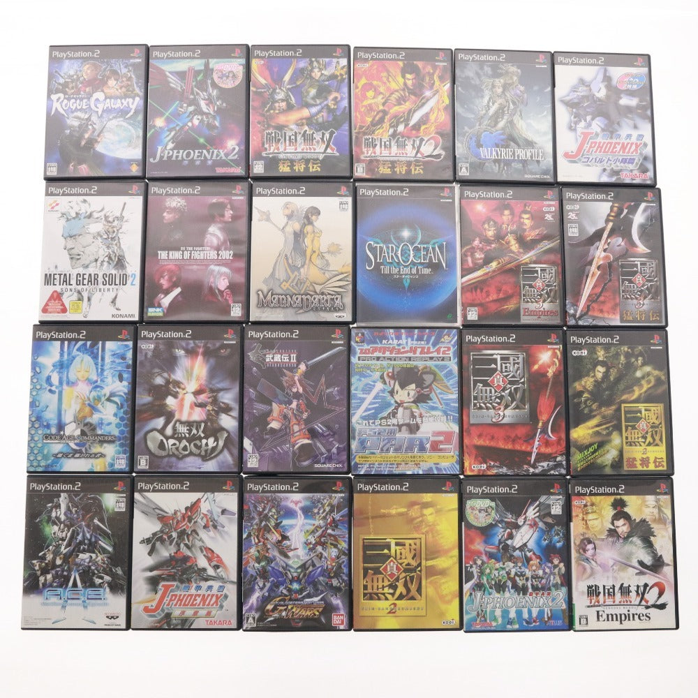 ■ PlayStation 2 PS2 ソフト 他 63本 セット まとめ売り 戦国無双 ファイナルファンタジー ゼノサーガ 真三国無双 アーマードコア 等