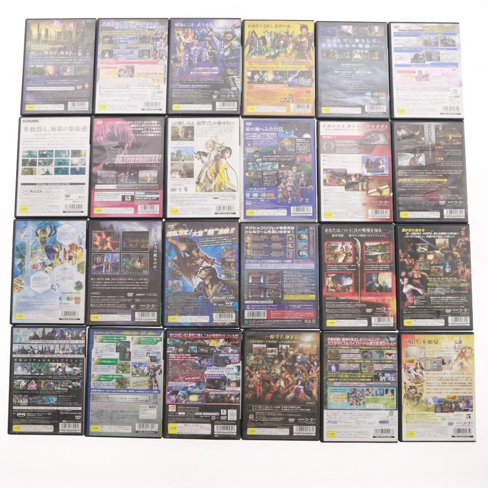 ■ PlayStation 2 PS2 ソフト 他 63本 セット まとめ売り 戦国無双 ファイナルファンタジー ゼノサーガ 真三国無双 アーマードコア 等