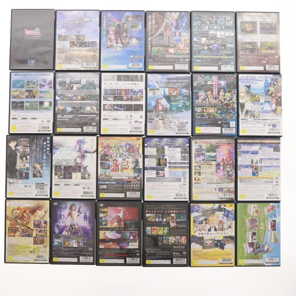 ■ PlayStation 2 PS2 ソフト 他 63本 セット まとめ売り 戦国無双 ファイナルファンタジー ゼノサーガ 真三国無双 アーマードコア 等