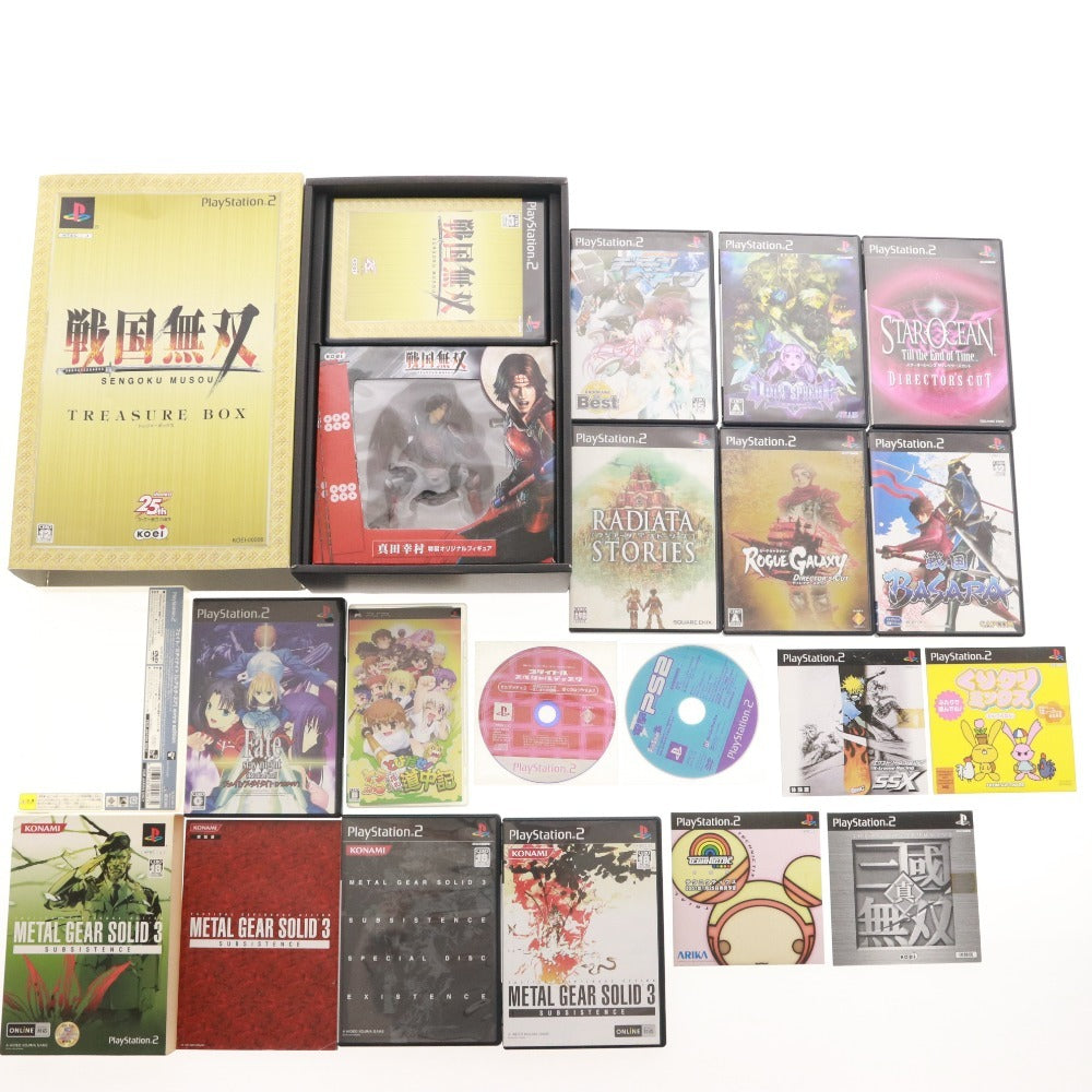 ■ PlayStation 2 PS2 ソフト 他 63本 セット まとめ売り 戦国無双 ファイナルファンタジー ゼノサーガ 真三国無双 アーマードコア 等