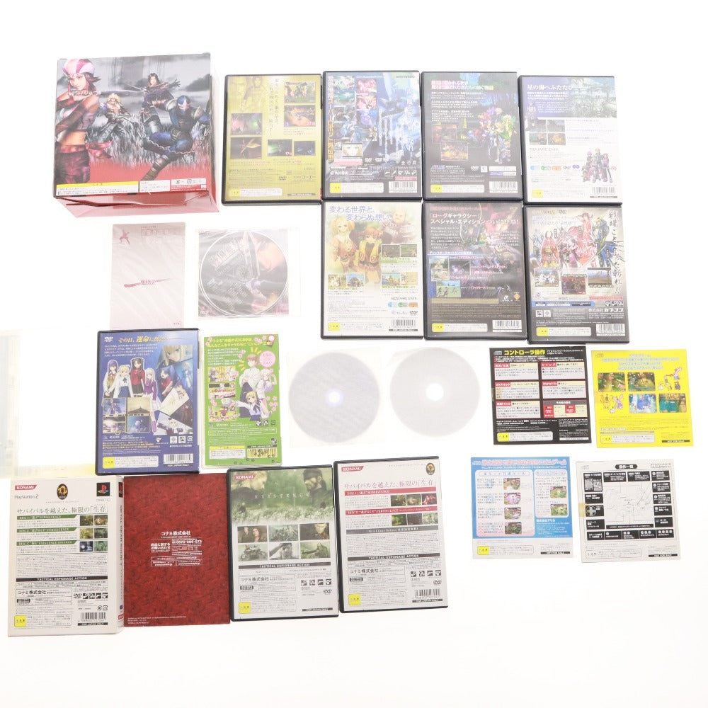 ■ PlayStation 2 PS2 ソフト 他 63本 セット まとめ売り 戦国無双 ファイナルファンタジー ゼノサーガ 真三国無双 アーマードコア 等