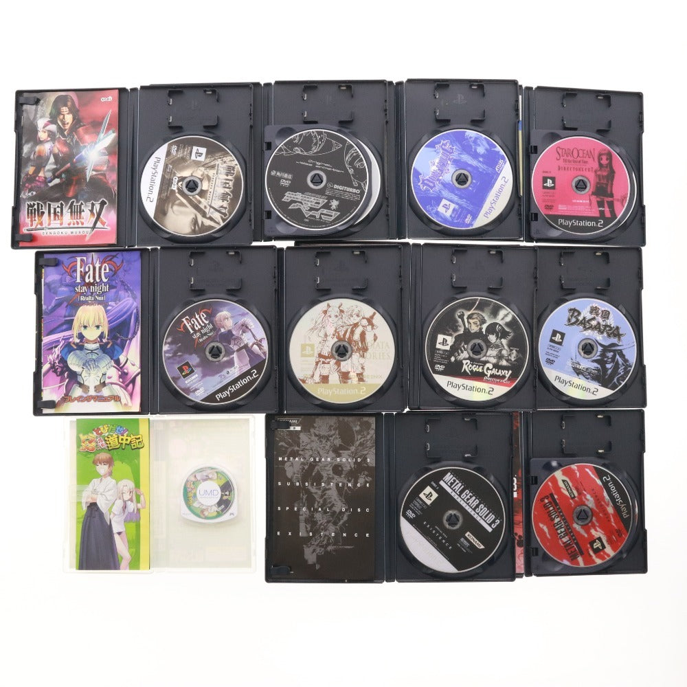 ■ PlayStation 2 PS2 ソフト 他 63本 セット まとめ売り 戦国無双 ファイナルファンタジー ゼノサーガ 真三国無双 アーマードコア 等