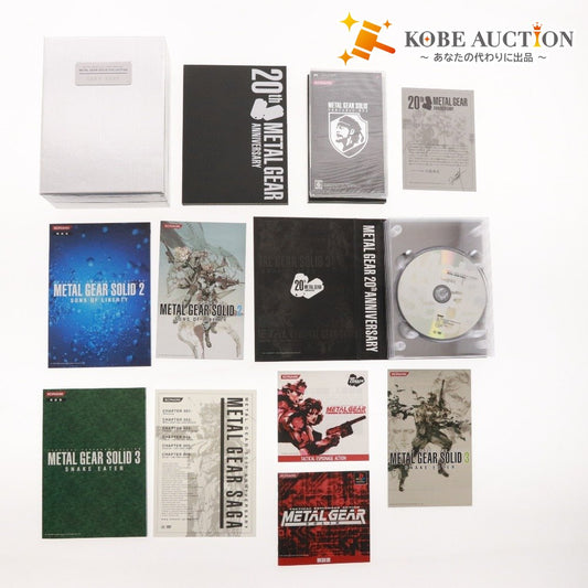 ■ PlayStation メタルギアソリッド コレクション 20周年記念BOX MGS PS2 PSP 1987-2007 箱付き 未開封含む