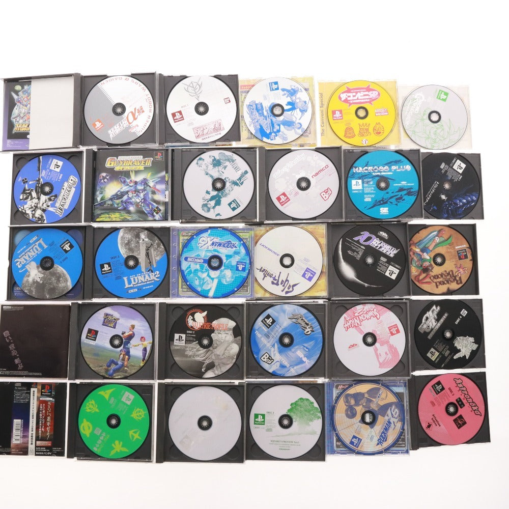 ■ PlayStation ソフト 58本セット まとめ売り ファイナルファンタジー ロックマン ガンダム シムシティ クロノトリガー 等
