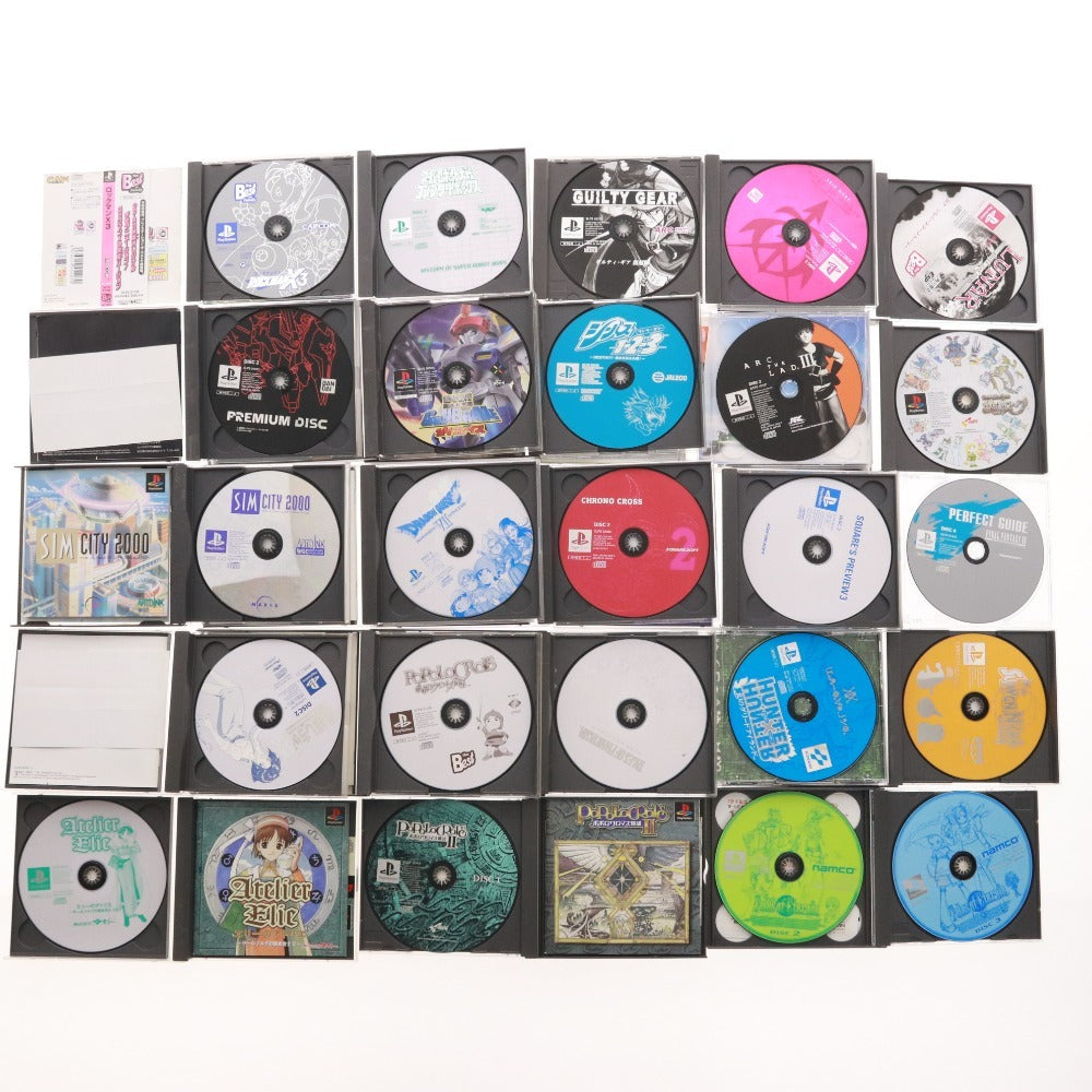 ■ PlayStation ソフト 58本セット まとめ売り ファイナルファンタジー ロックマン ガンダム シムシティ クロノトリガー 等